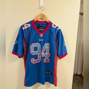 Buffalo Bills Mario Williams #94 NFL Jersey Blue Men’s Small